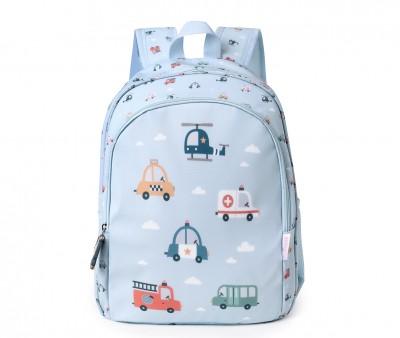 Mochila Escolar Mediana Personalizable de la Colección Vuelta al Cole City Cars