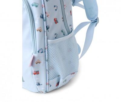 Mochila Escolar Mediana Personalizable de la Colección Vuelta al Cole City Cars