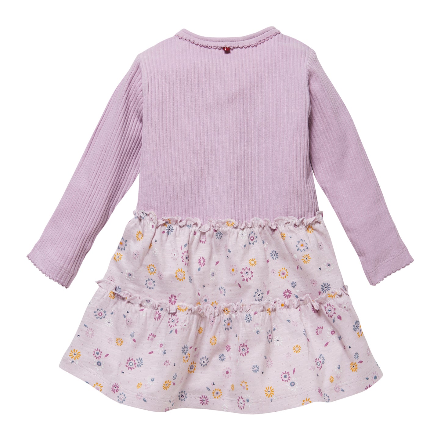 Vestido Flores Violetas