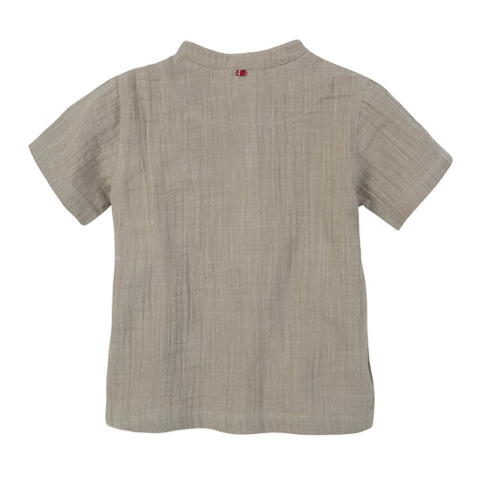 Camisa de Lino Khaki