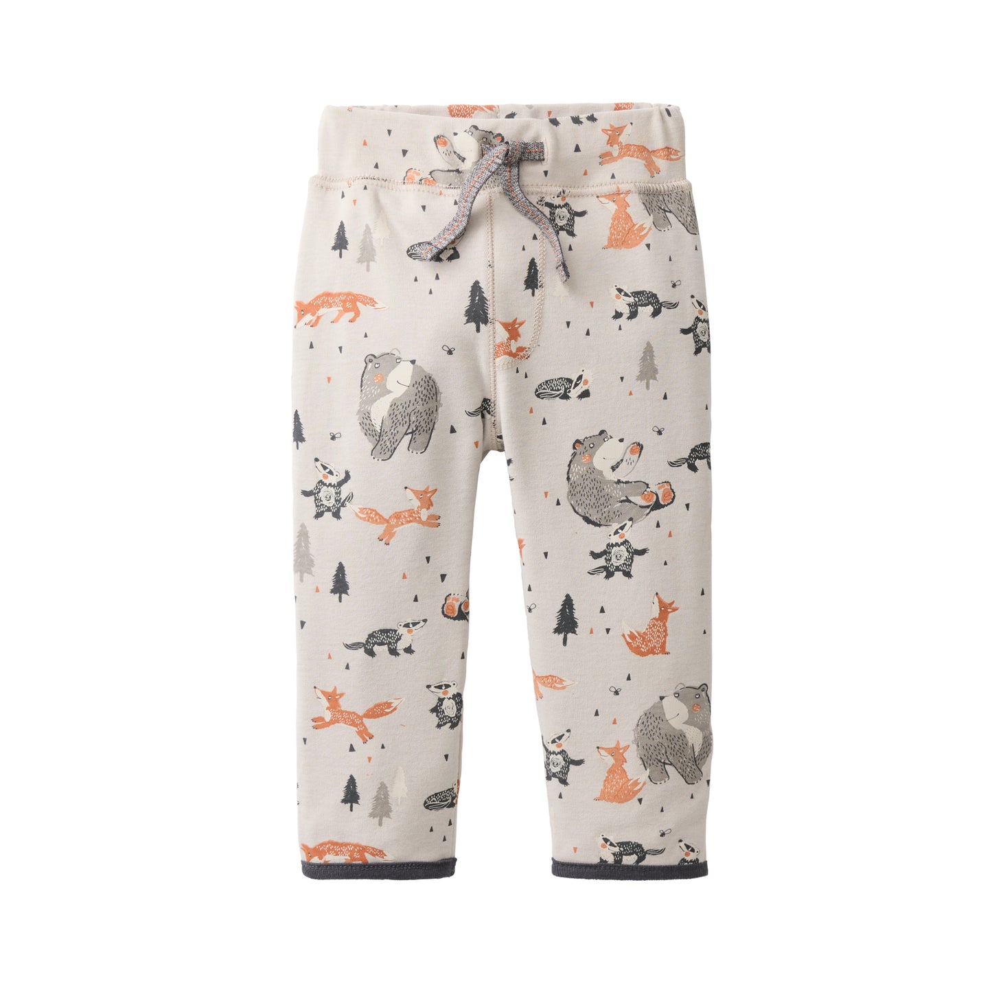 Pantalón Reversible Bebé GOTS - Animales del Bosque