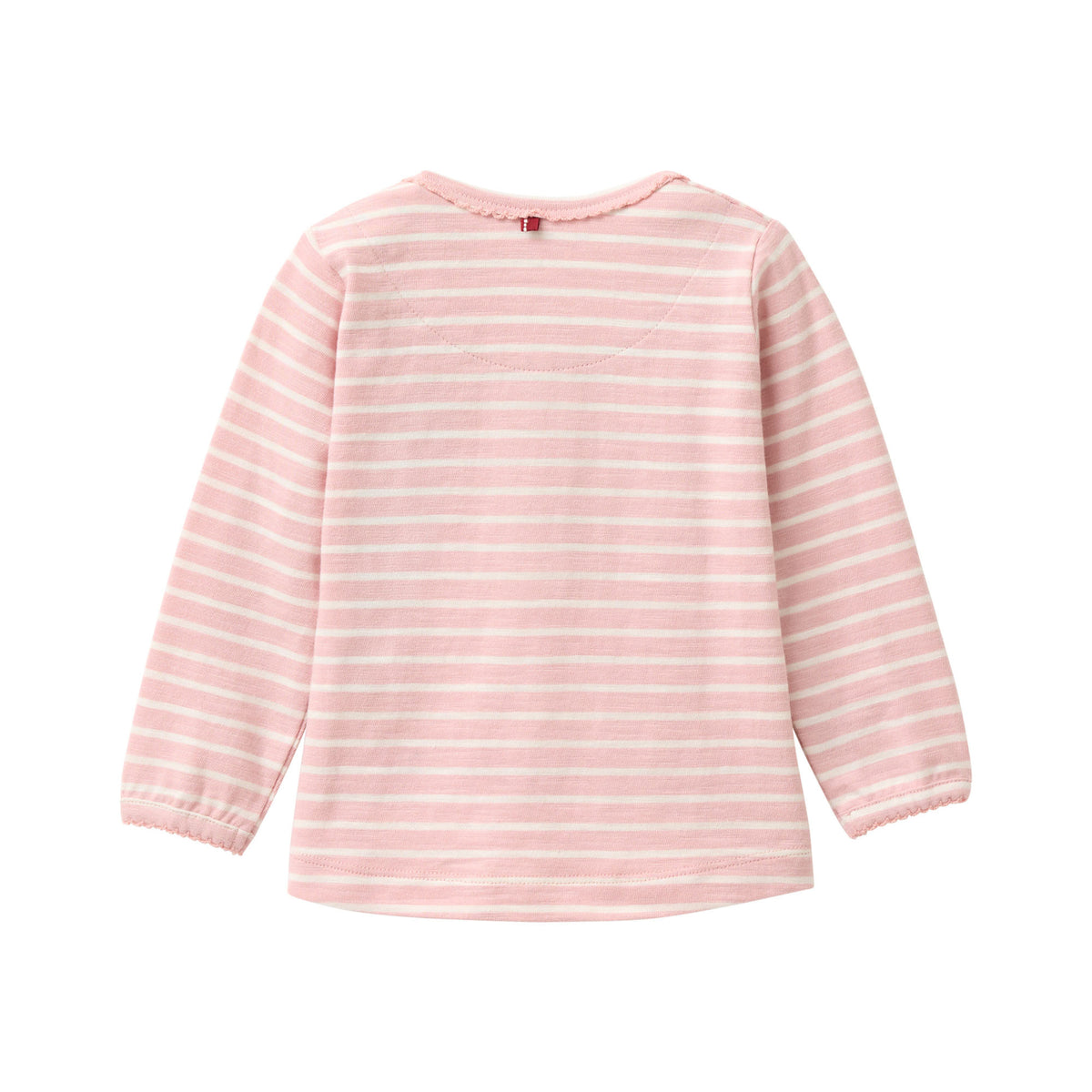 Camiseta Manga larga niños algodón orgánico a rallas gatitos
