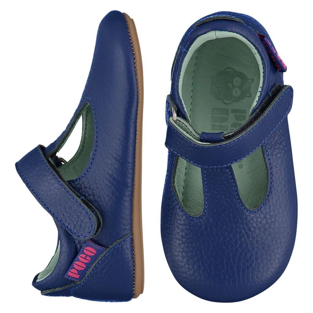 MIGHTY SHOES. INK BLUE T BAR