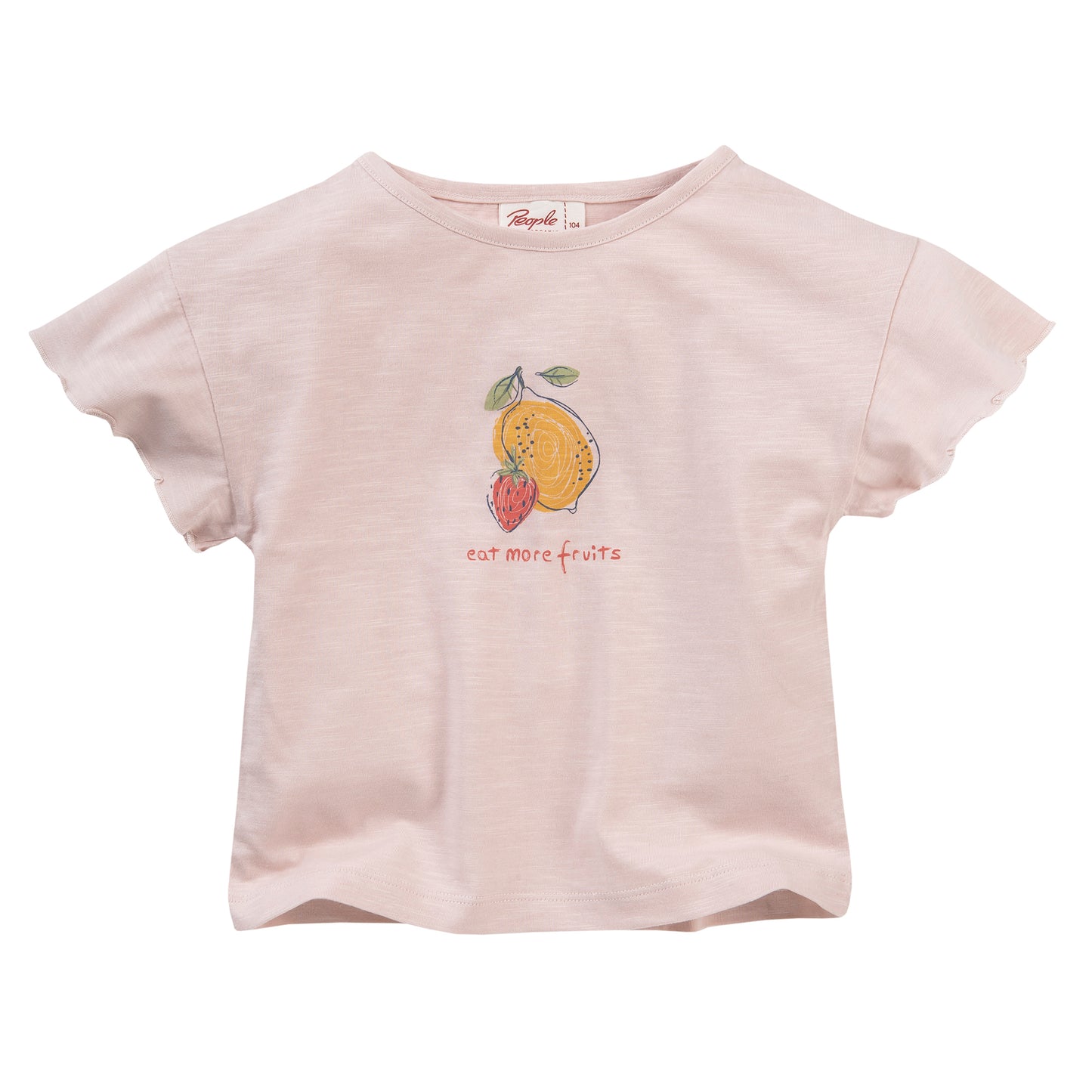Camiseta rosa Fresa y Limón
