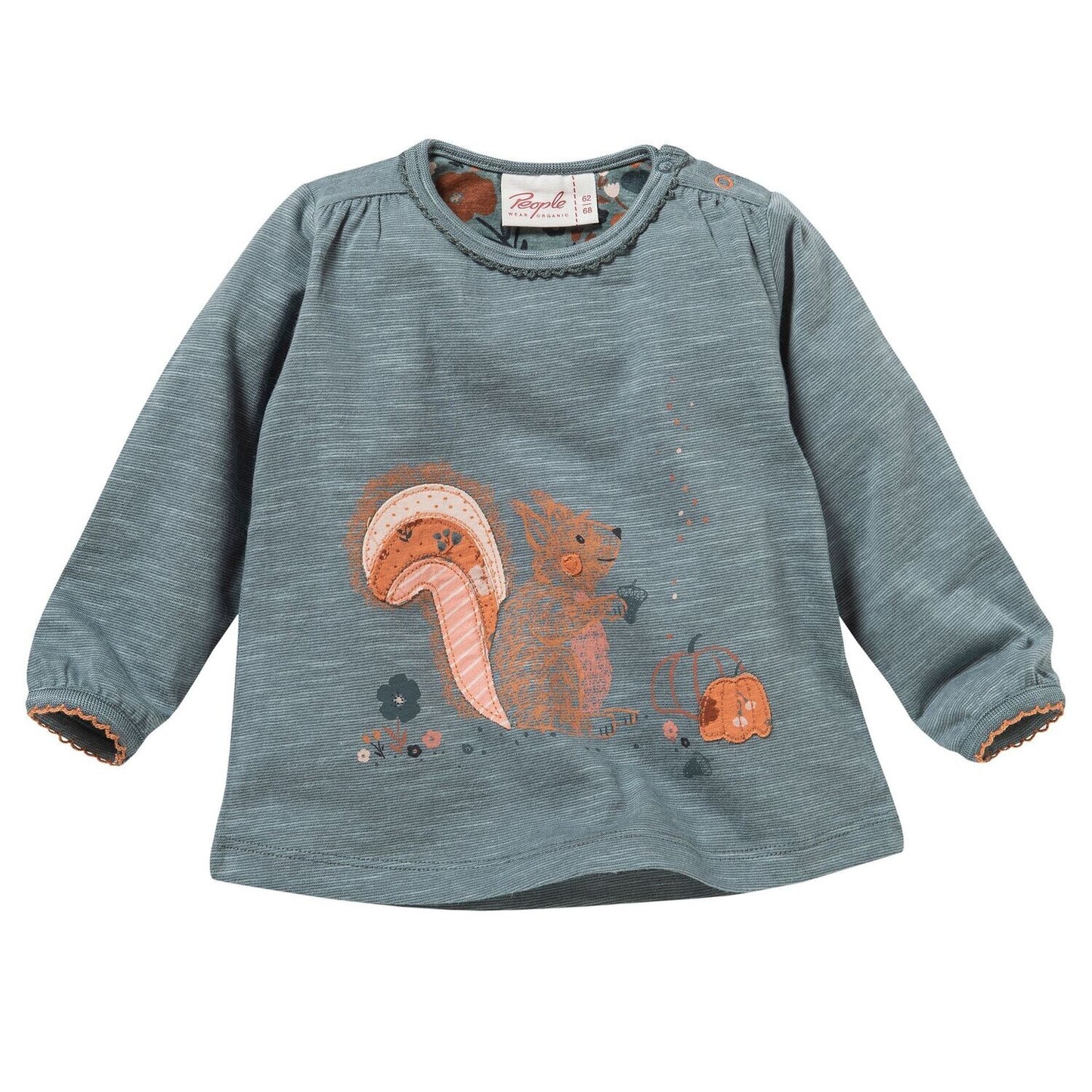 Camiseta Azul Ardilla