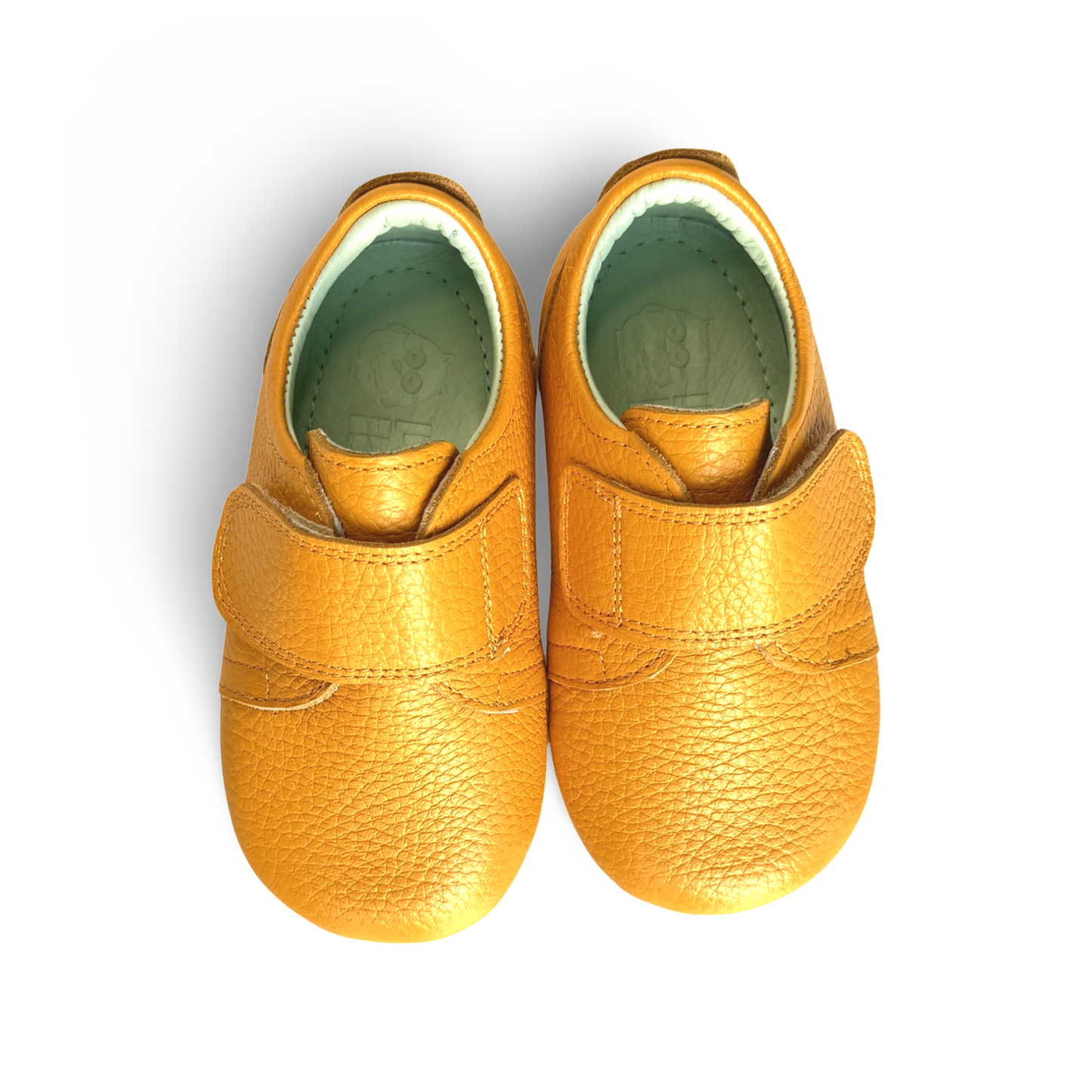 MIGHTY SHOES STRAP SHOE MUSTARD