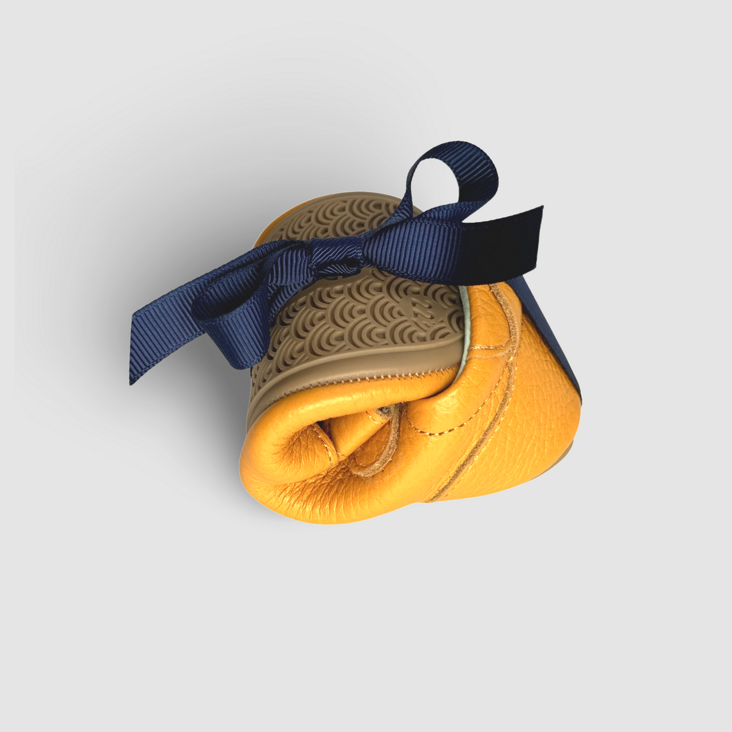 MIGHTY SHOES STRAP SHOE MUSTARD