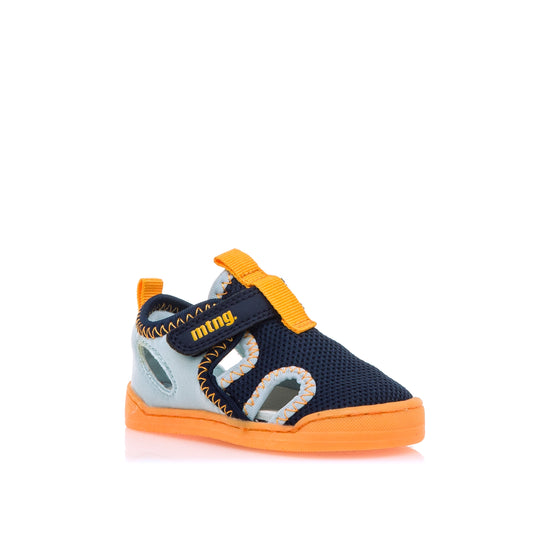 Deportiva Sandalia baby novesh marino - azul claro