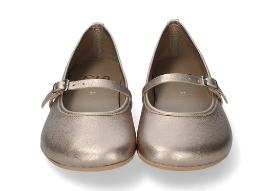 Mercedita Barefoot metalgrain onix