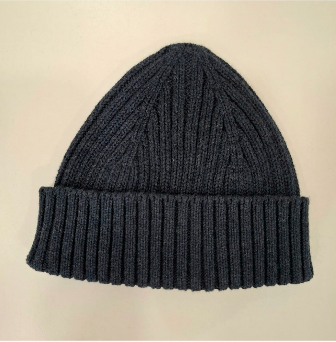 Gorro de Punto Azul Marino