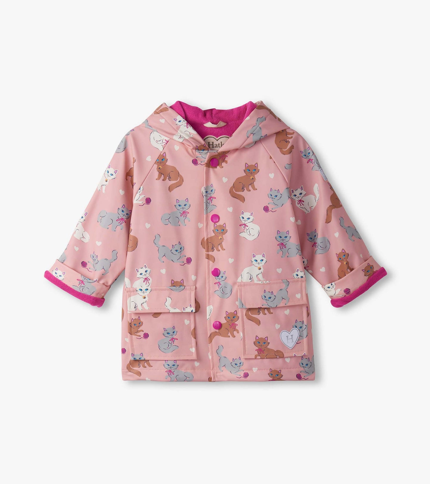 Chubasquero infantil Hatley Little Kitties