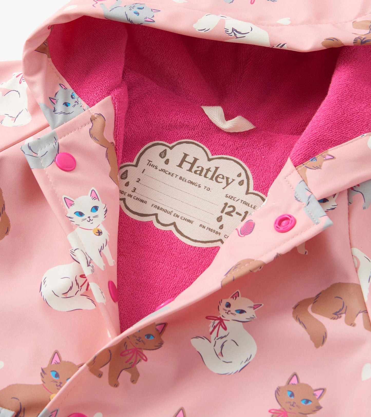 Chubasquero infantil Hatley Little Kitties