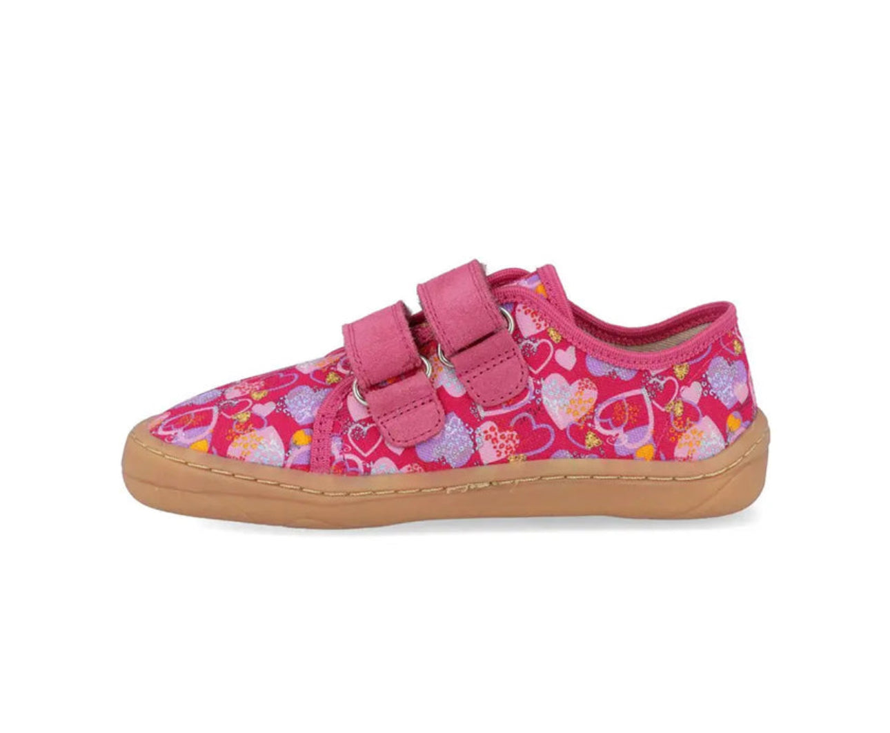 Canvas Fuxia+ Corazones