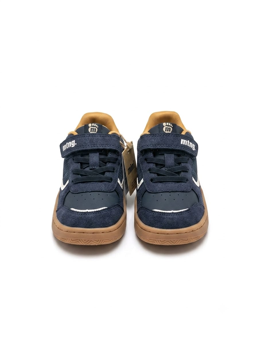 Deportivo Free kids marino/ mostaza