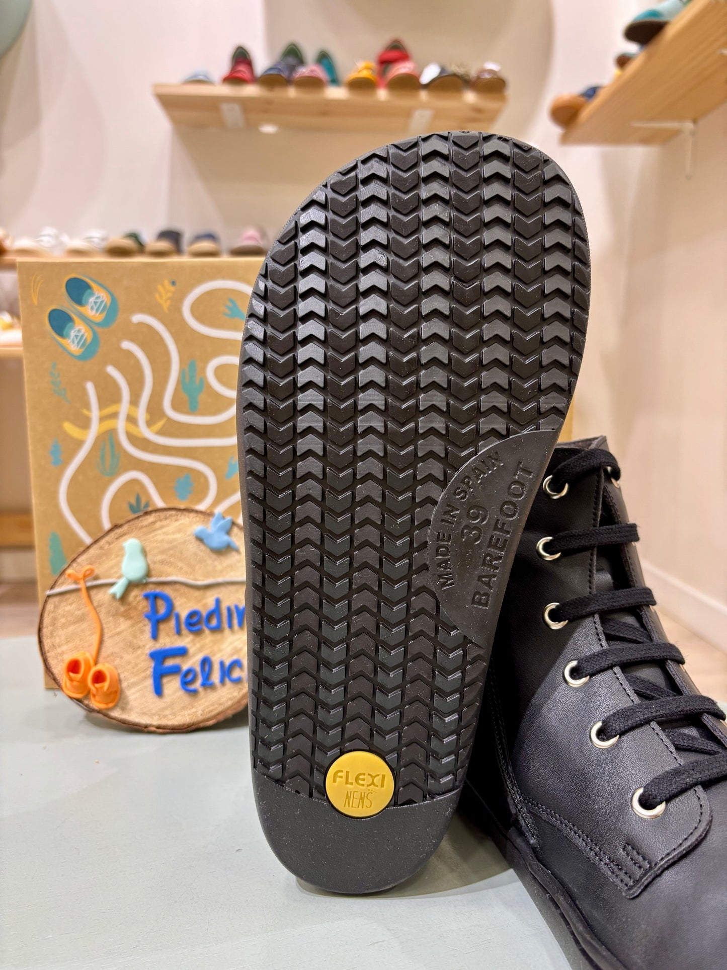 Bota Salvaje Negra + (horma ancha)