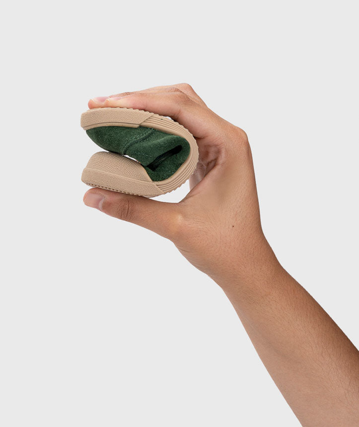 TENNIS SUEDE VERDE( horma media)