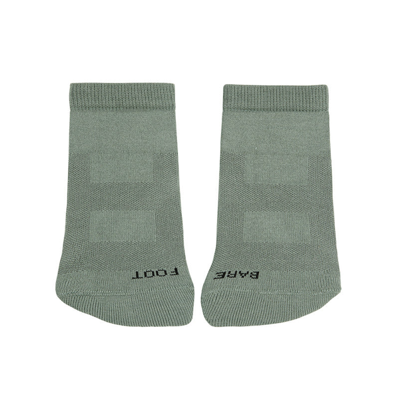 Calcetines barefoot invisibles lisos VERDE LIQUEN