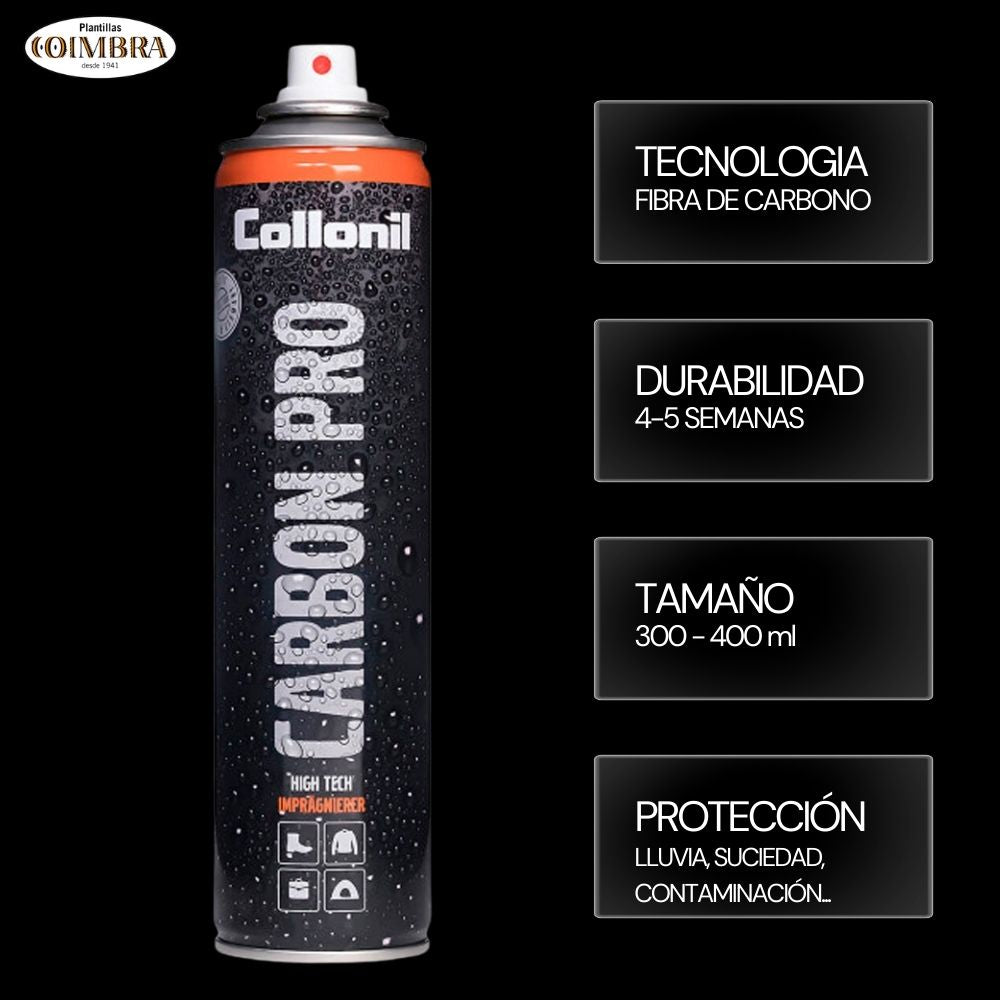 Carbón Pro spray protector impermeabilizante