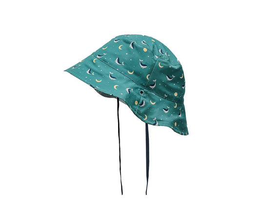 Gorro Reversible whale teal