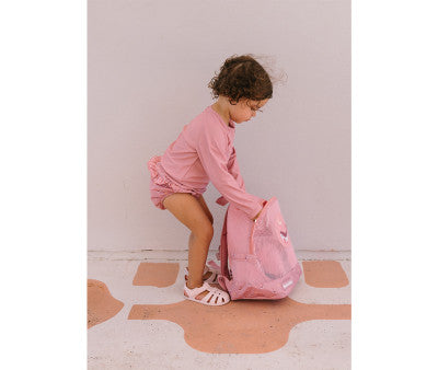 Bañador Pañal whale pink