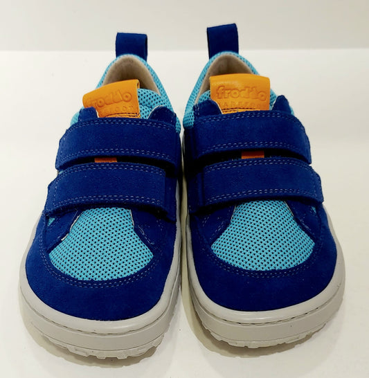 Deportivo D-velcro textil blue electric (nueva suela)