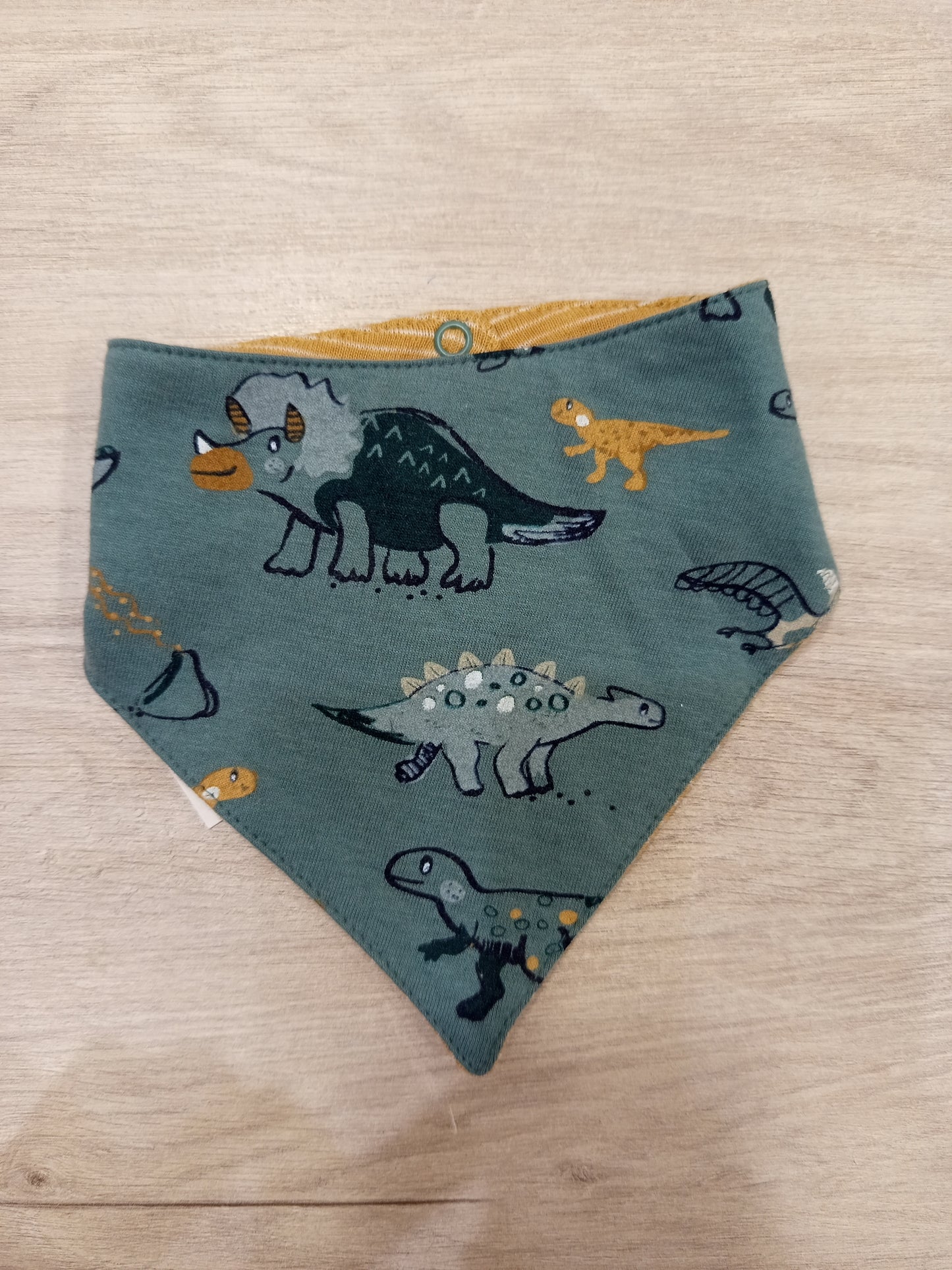 Bandana Reversible dinosaurio/Rayas