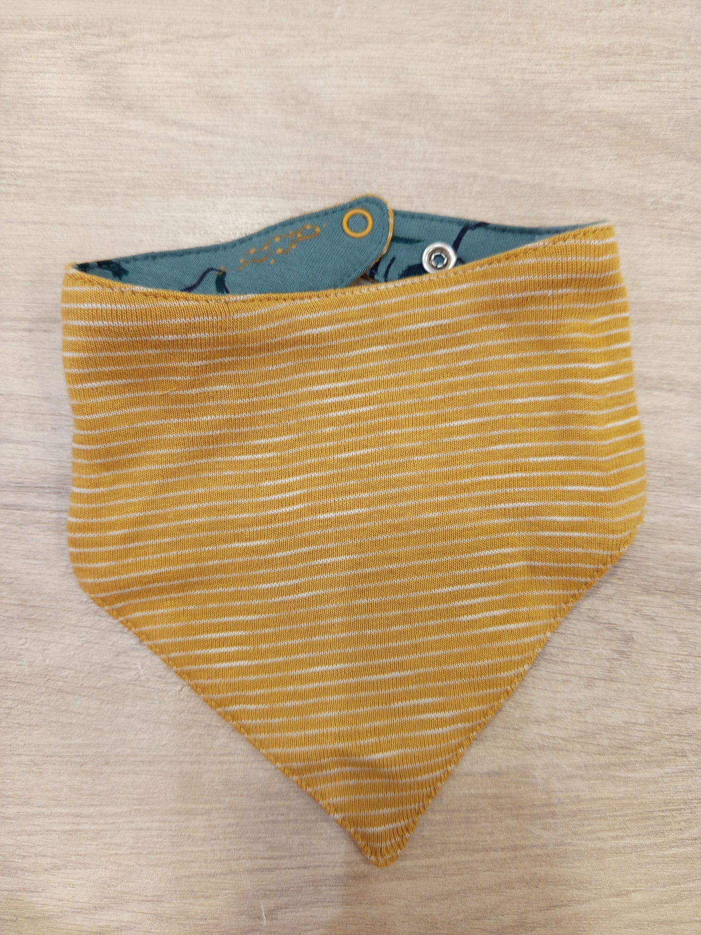 Bandana Reversible dinosaurio/Rayas