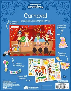 Mis 500 pegatinas creativas carnaval