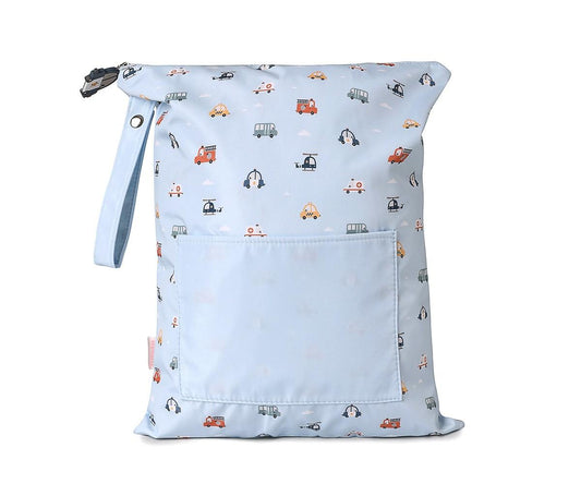 Bolsa Impermeable Infantil Personalizada de la Colección Vuelta al Cole City Cars