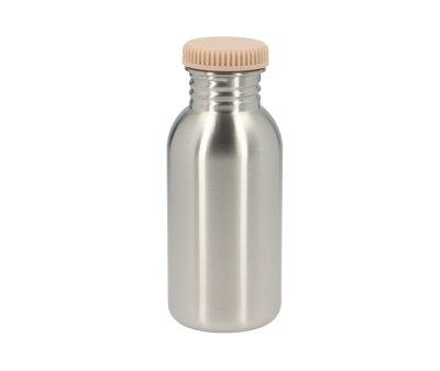 Botella Infantil de Acero Inoxidable con Funda de Neopreno  500 ml de la Colección Vuelta a Cole Geometric Nature de Tutete