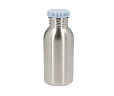 Botella Infantil de Acero Inoxidable con Funda de Neopreno  500 ml de la Colección Vuelta a Cole City Cars de Tutete