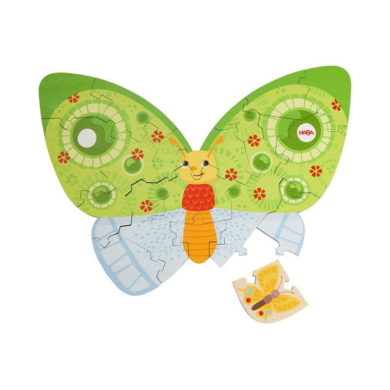 Puzzle 2 en 1 - Mariposa