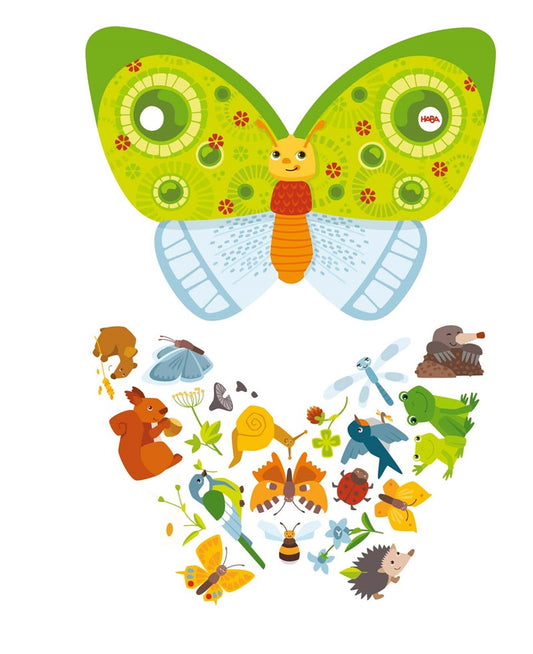 Puzzle 2 en 1 - Mariposa