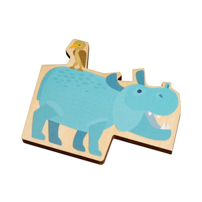 Puzzle 2 en 1 - Elefante