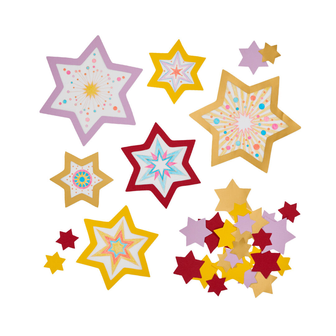 Set Creativo - Imágenes para Ventanas Estrellas