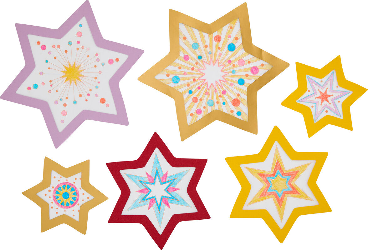Set Creativo - Imágenes para Ventanas Estrellas