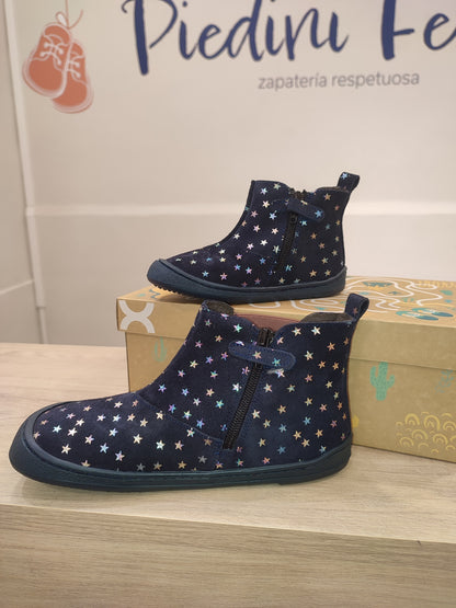 Botín Chelsea SERREN MARINO/elástico rosa