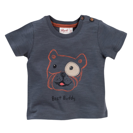 Camiseta Gris Azulado Bulldog