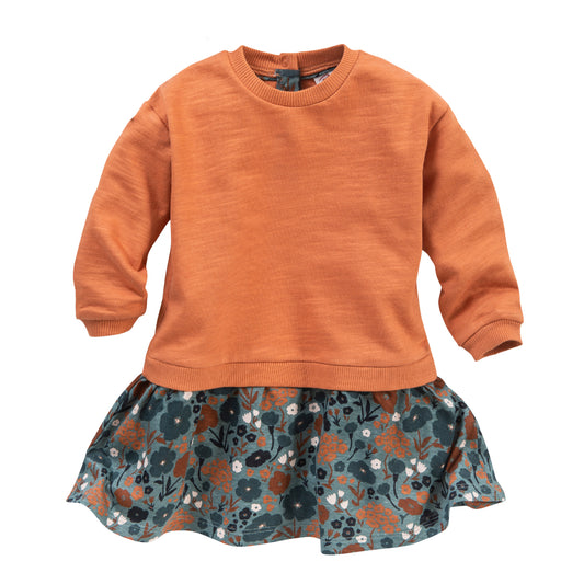 Vestido Sweat Terracota