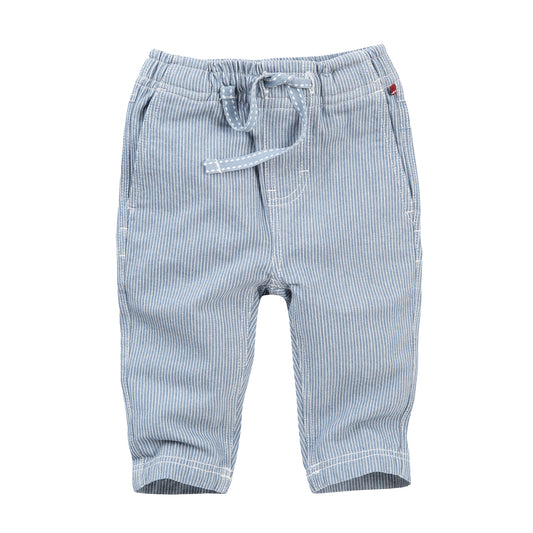 Pantalón Vaquero Azul para Bebé – Estilo y Comodidad en Denim Suave