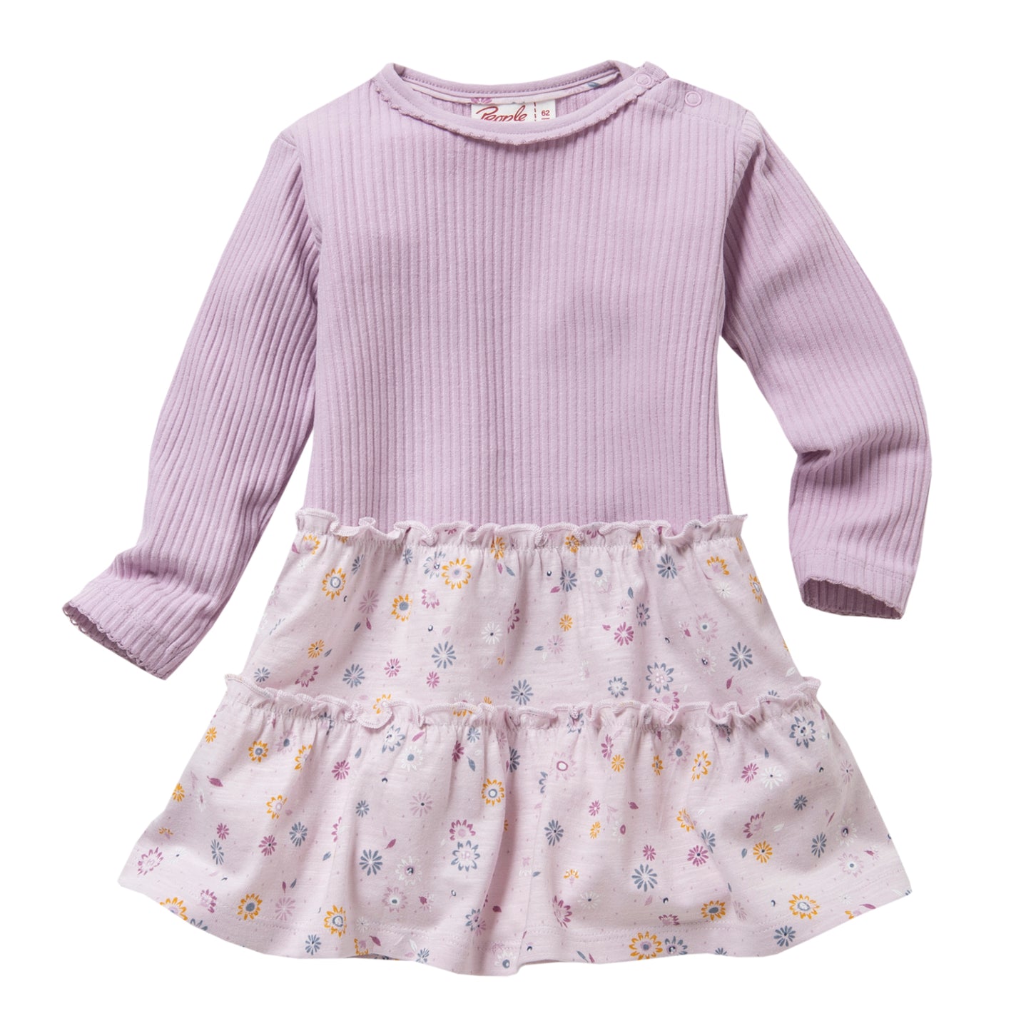 Vestido Flores Violetas