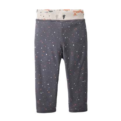 Pantalón Reversible Bebé GOTS - Animales del Bosque