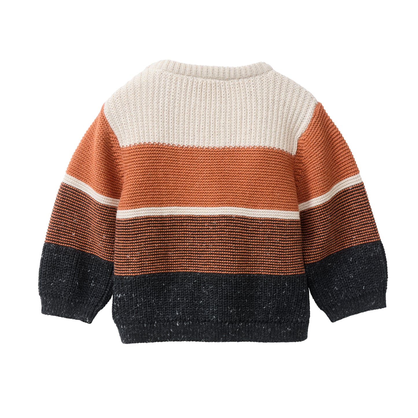 Suéter de Punto Bebé en Algodón Orgánico GOTS - Estilo Jacquard