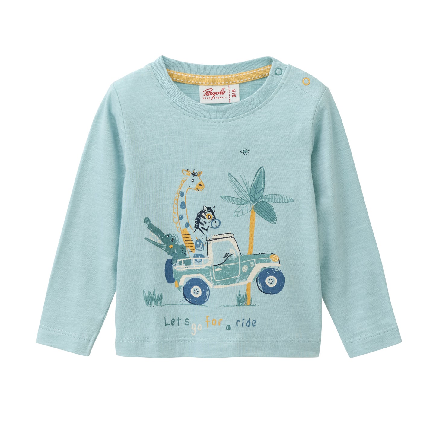 Camiseta de Manga Larga Verde Menta