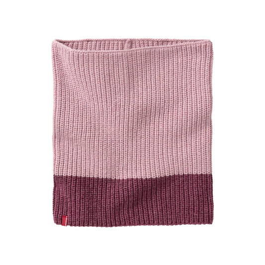 Braga cuello punto niños algodón orgánico GOTS – Rosa madera
