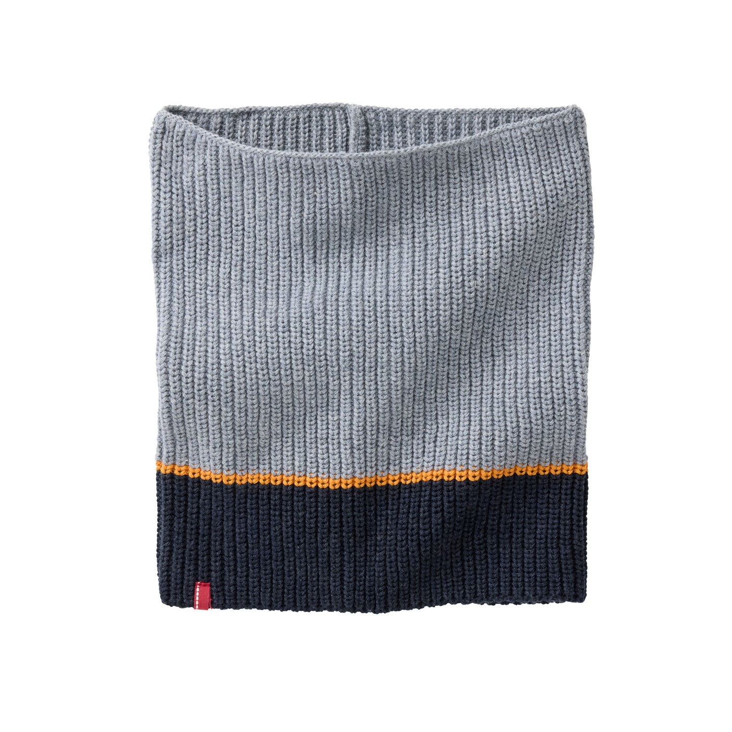 Braga cuello punto niños algodón orgánico GOTS – Azul grisáceo