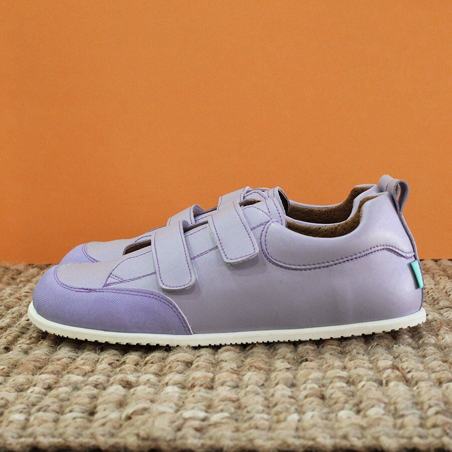 Blucher Doble Kids LAVANDA  microfibra