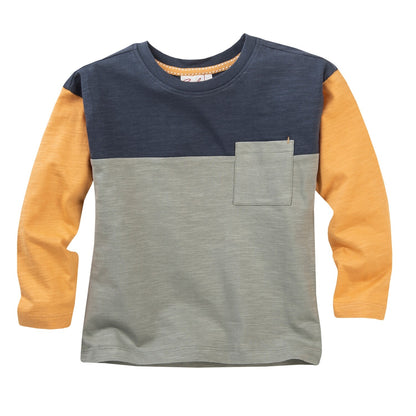 Camiseta Manga Larga Amarilla