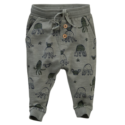 Pantalón verde Pulpo