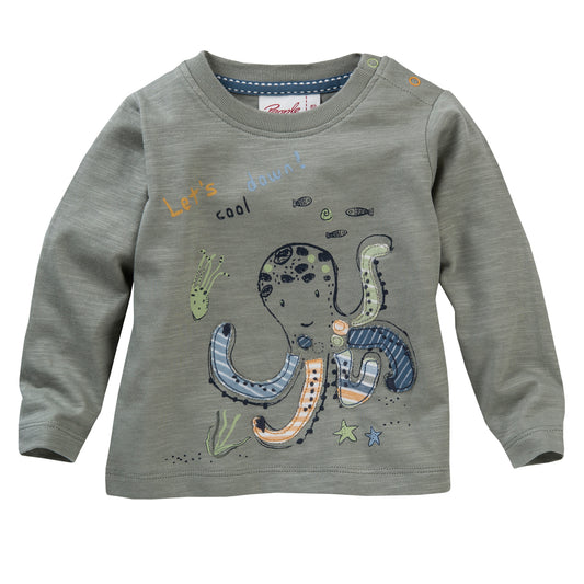 Camiseta verde Pulpo